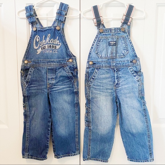 OshKosh B'gosh Other - Oshkosh jeans overalls boys size 2T lot pants